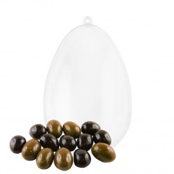 Oeuf Transparent Oeufs Nougatine Feuilletine Chocolat