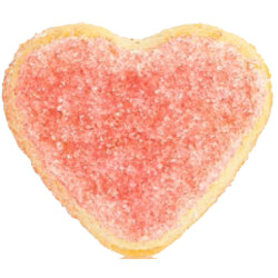 Gâteaux Coeur à la Rose