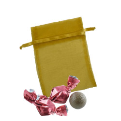 Sachet Organdi PM Bouchées Chocolat Fourrées