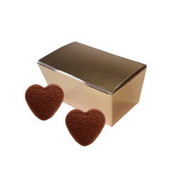 Mini Ballotin Sablés Chocolat Coeur