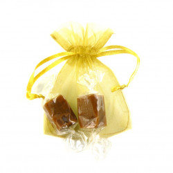 Sachet Organdi PM Caramels Noisettes