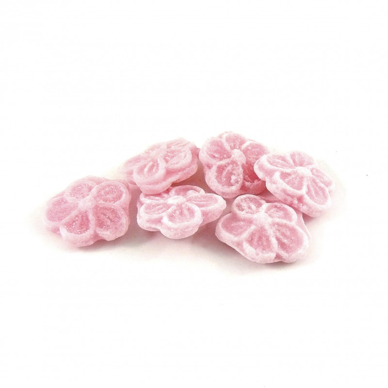 Bonbons fourrés parfumés à la rose 100g