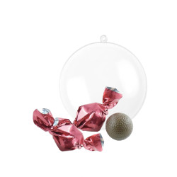 Boule de Noël Boules Chocolat Praliné