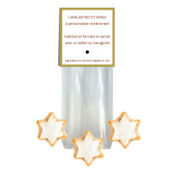 Sachet Cavalier Biscuits Etoile Cannelle