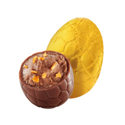 Oeufs Chocolat Lait Fourrés Fondant Eclats Crêpes