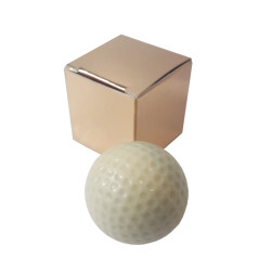 Mini Cube Balle de Golf Chocolat