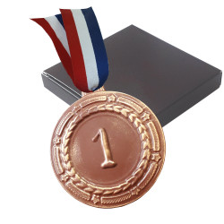 Coffret Medaille Chocolat Lait JO