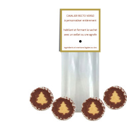 Sachet Cavalier Sablés Chocolat Vanille