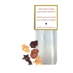 Sachet Cavalier Friture de Noël 3 Chocolats