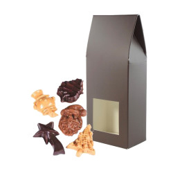 Petit Etui Assortiment Friture Chocolat Noël