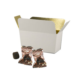 Ballotin Moyen Truffes Chocolat Noisette