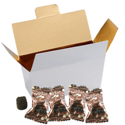 Gros Ballotin Truffes Chocolat Noisette