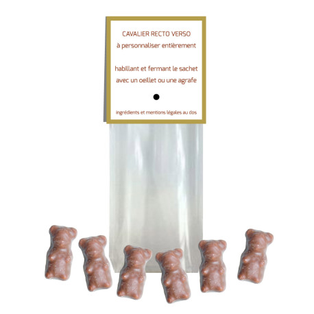 Sachet Cavalier Oursons Guimauve
