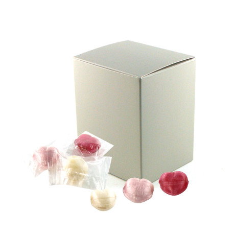 Coffret Bonbons Coeur Fourrés Fruits