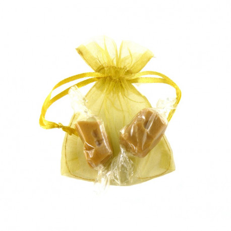 Sachet Organdi PM Caramels Fondants Beurre Salé